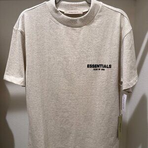 Fear of God Essentials Light Oat T-Shirt BNWT Authentic ✅